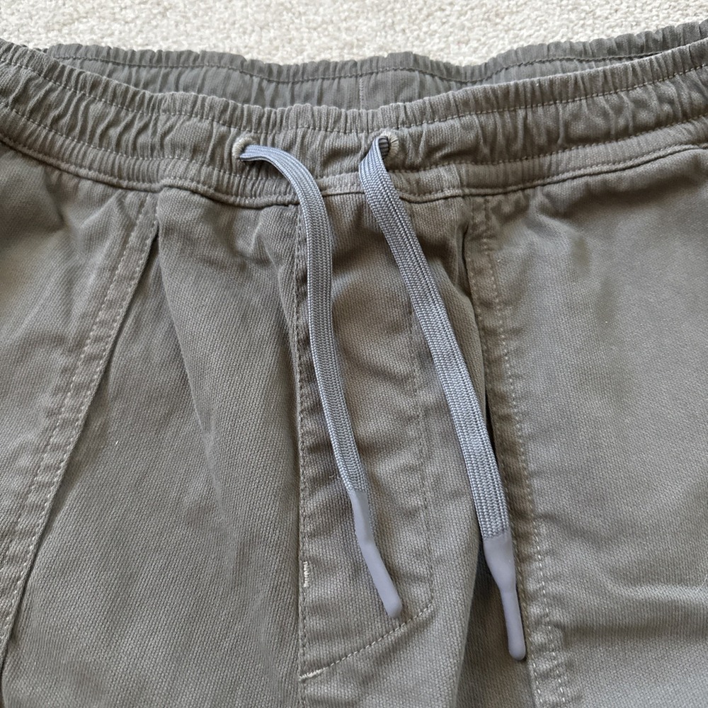 Huk Shorts Mens 34 Brown Corduroy Pinwale 5.5" Inseam Beach EUC Drawstring - Picture 9 of 9
